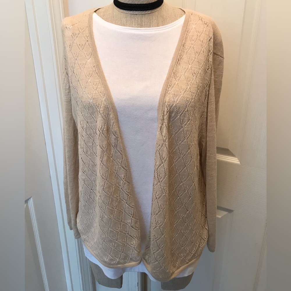 Charter Club shrug open cardigan